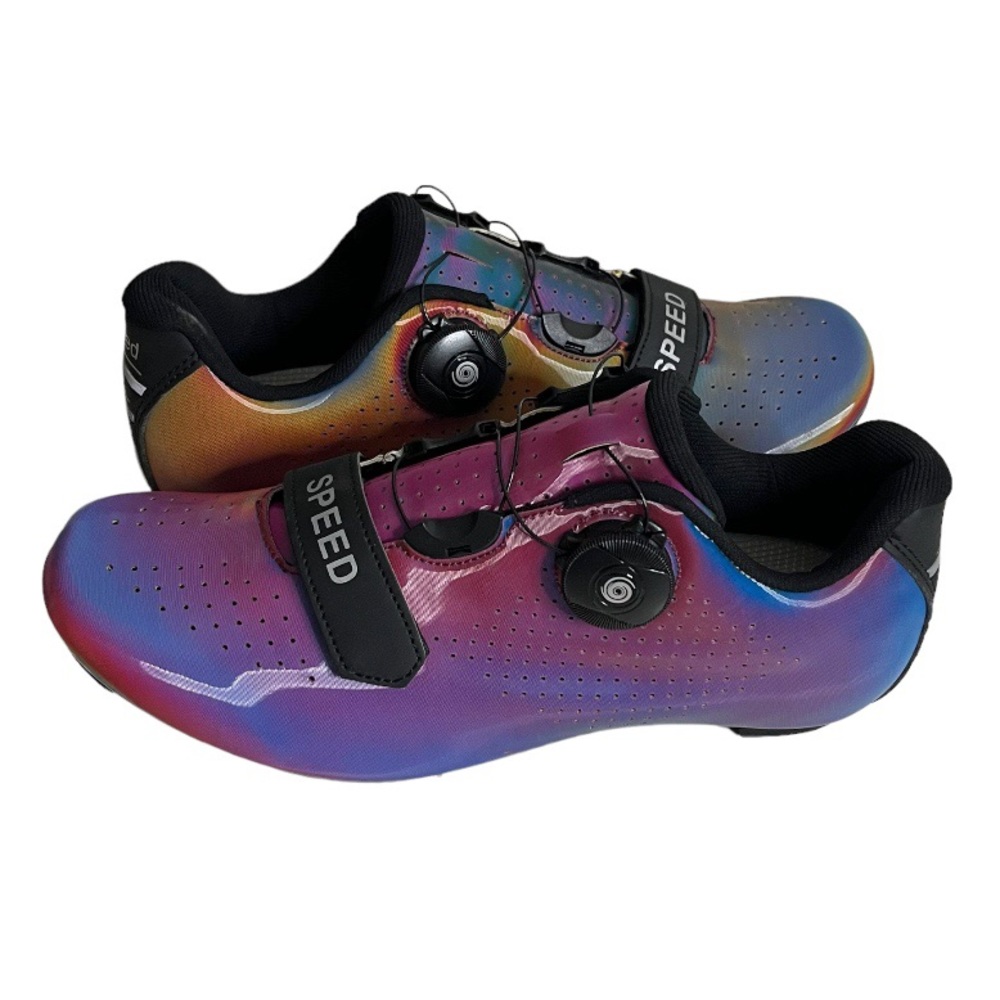SPEED Cycling Shoes Iridescent Shiny Size 38 Very Clean